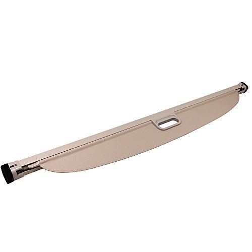 Automotive Rear Deck Covers Beige Pu Tonneau Cover Retractable By Ikon Motorsports 2013 2014 Cargo Cover Fits 2012 2015 Benz Ml Series Ml350