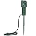 Outdoor Power Stake with Countdown Timer, 3-Outlet Power Strip with Weatherproof Covers, ETL Certified, Green
