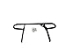Rear Wide Grab Bar Bumper Yamaha Raptor 660 R Black 2001-2005