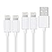 Haribol iPhone Lightning Cable Apple MFi Certified, iPhone Charger 4Pack[ 3.3FT 6.6FT] 8 Pin Lightning to USB Charger Cable for iPhone Xs/Max/XR/X/8/8Plus/7/7Plus/6S/6S Plus/SE/iPad/Nan More(White)