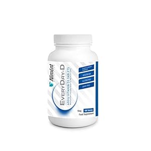 Alimént Everyday-D – 400IU (10mcg) Vitamin D Chewable Tablets (100)
