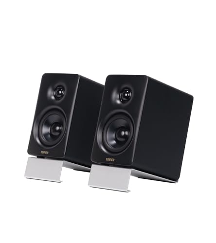 Edifier M60 Multimedia-Lautsprecher Bluetooth 5.3, 66W RMS, Hi-Res Audio & Hi-Res Wireless Audio, LDAC, 3" Mittelbass & 1" Hochtöner, USB-C & Aux-Eing