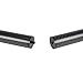 EVO Gimbals 25mm 3K Matte Carbon Fiber Extension Pole Set for Small Cameras, Stabilizers and Handheld Gimbals 0.25 in Male Female Tripod Thread Interlocking Design