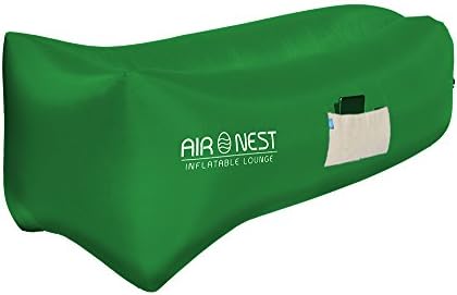 Air Nest Inflatable Hammock Lounge Bag Air Sofa Ships in USA Fast! Perfect for Indoor or Outdoor Hangout or Inflatable Lounger for Camping Picnics & Music Festivals