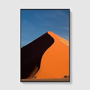 Framed Canvas Home Artwork Decoration Desert Canvas Wall Art for Living Room, Bedroom - 16x24 inches