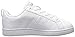 adidas NEO Advantage VS K Sneaker (Little Kid/Big Kid),White/White/Silver,2 M US Little Kid