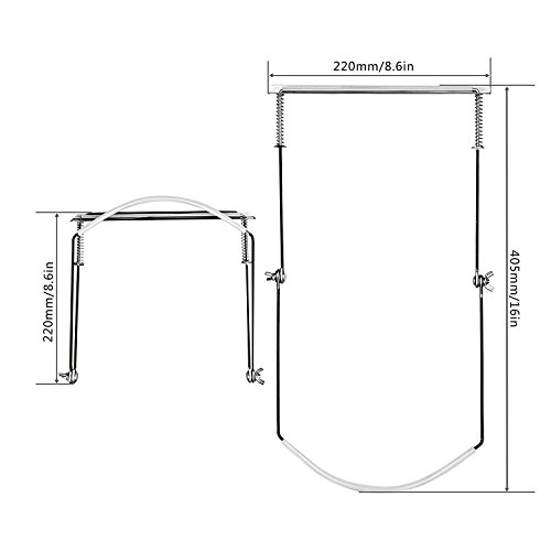 Harmonica Holder for 4 10 24 Hole Harmonica Hands Free Harmonica Neck Holder(Harmonica not included) - Thumbnail 4