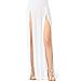 Zeagoo Women's Trends High Waisted Double Slits Maxi Skirt