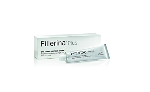 Fillerina Eye and Lip Contour Cream-Anti Aging Cream With Hyaluronic Acid (Grade 4)