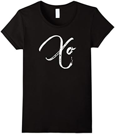 Women's XO Valentines Day T-Shirt XOXO LOVE Girl Women - Unisex Medium Black
