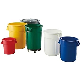 【クリックで詳細表示】トラスト ラウンドコンテナ 1014 166L グレー/62-6615-37