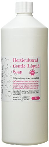 Horticultural Gentle Liquid Soap 1L / 1000ml - Biodegradable and derived from plant oils - Use with PINK SUN Organic Neem Oil by PINK SUN