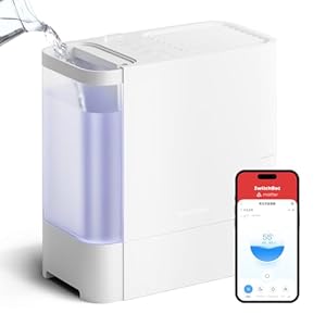 SwitchBot 加湿器 気化式 Alexa 大容量 - 4.5L 21畳対応 スイッチボット 18dB 静音 省エネ