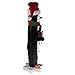 Clever Creations Black Penguin 15 Inch Traditional Wooden Nutcracker, Festive Christmas Décor for Shelves and Tables