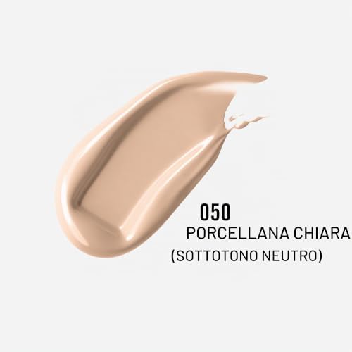 Lasting Finish 35 Hour, fondotinta, lunga durata, idratante, formula vegana, copertura totale, 30 ml, 050 Fair Porcellana