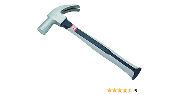 Amazon.com: Bellota 8002-24 CF - Martillo de carpintero (mango de fibra de  carbono, 1.299 in) : Herramientas y Mejoras del Hogar