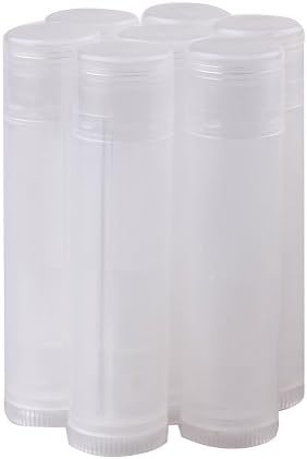ieasysexy 2015 style plastic 50pcs 5g /5(ml) Transparent Clear Empty Lip Balm Tubes Containers lipstick tube