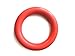Nibble Pet Products Natural and Durable Rubber Dog Toy Ring for Aggressive Chewers and Tug of War and Fetch