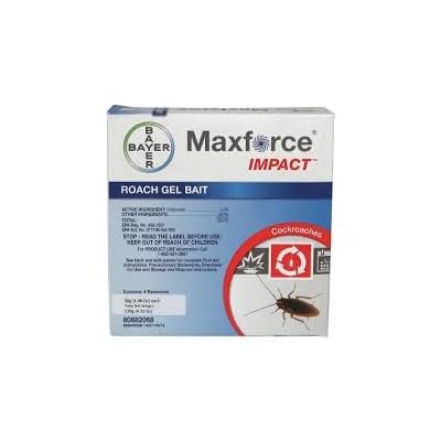 Buy NEW Maxforce Impact Roach Gel Bait with Attractant !! 5 x ...