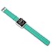 Wearlizer Genuine Leather Watch Band Replacement Strap w/ Metal Clasp for Apple Watch all Models 38mm Classic Buckle - Turquoise