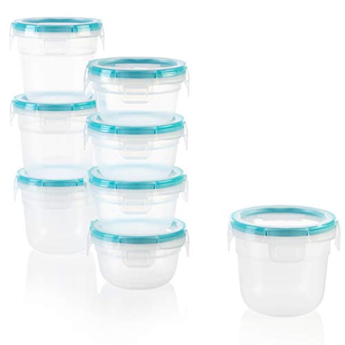 Snapware Meal Prep and Glass Food Storage Container Set, 16 Piece Kit