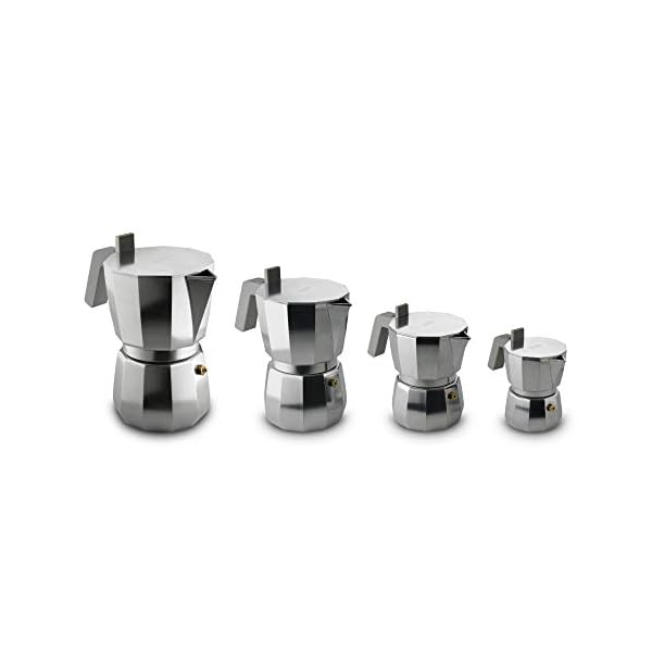 Alessi DC06/9 FM Espressokocher, Edelstahl, 12 cm – Bild 5