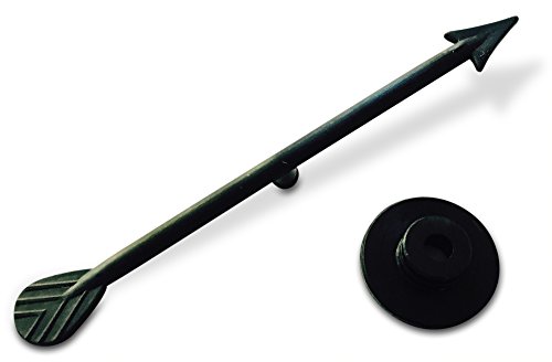 Homemade Board Games | Game Board Spinner | Game Board Arrow | Game Spinners | 3 Inch Black - 12 Pack