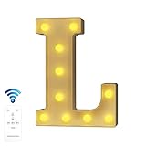 YOUZONE Newly Upgrade LED Letter Lights Marquee