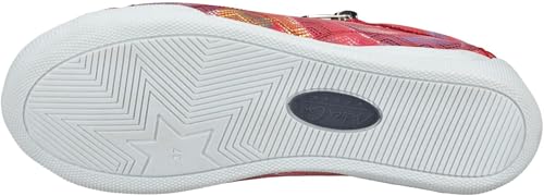 Andrea Conti Damen Low Top Sneaker, rot Komb, 42 EU