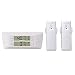 AcuRite 00986 Refrigerator Thermometer with 2 Wireless Temperature Sensors & Customizable Alarms for Fridge & Freezer, Standard primary