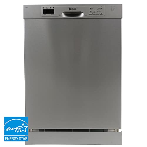 Avanti DWF24V3S Dishwasher 24Inch Built in with 3 Wash Options and