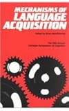 Mechanisms of Language Acquisition, MacWhinney, Brian, 0898599733