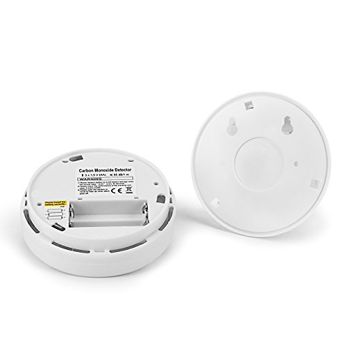Carbon Monoxide Detector, Battery Operated CO Detector with Digital Display Loud 85dB CO Gas Alarm Security Monitor, Carbon Monoxide Alarm for Home and Traveling