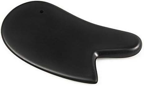 Gua sha Stone Massage Tool with Smooth Edge, Chinese Traditional Trigger Point Treatment,Suit for Head,Face,Hand,Small Area Muscle, GuaSha Physical Therapy Tool