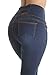 Colombian Design, Butt Lift, Elastic High Waist Skinny Jeans in Navy Size 13