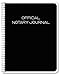 BookFactory Official Notary Journal/Log Book 96 Pages 8.5