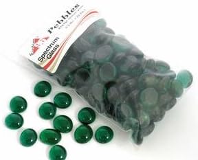 Glass Pebbles - Light Green - 96 Coe - 1/2 Pound Bag