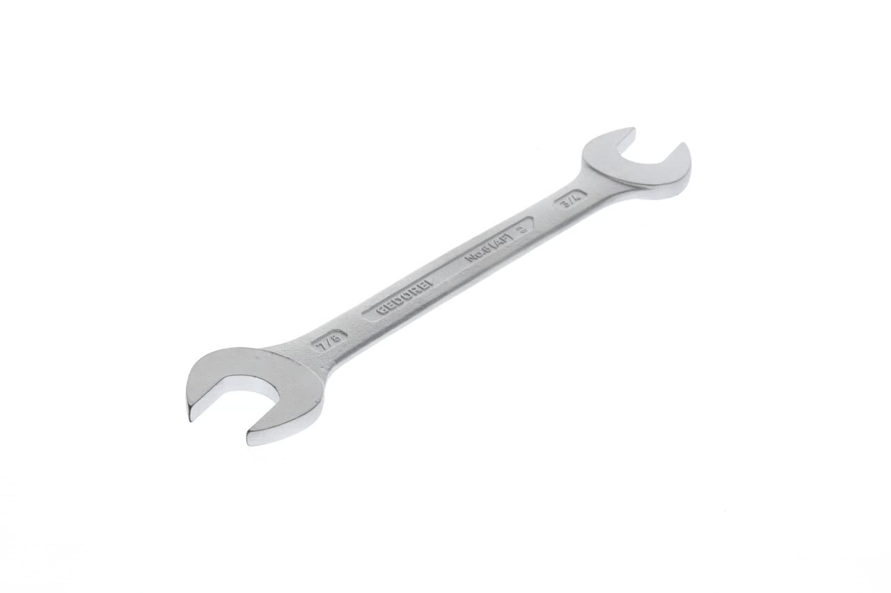 GEDORE Double open-end spanner, SW 3/4"+7/8", Inch, Flat, Spanner, 236 mm long, 6 3/4x7/8AF