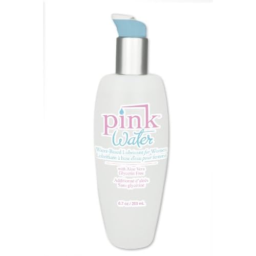 Pink Water, Water Based Lubricant for Women, 6.7 Oz Pump Bottle (Pack of 2) image