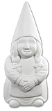 Gwen The Garden Gnome and Paintbrush Set - Paint Your Own Ceramic Keepsake