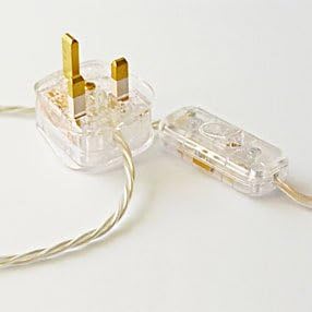Inline Rocker Lamp Switch (Clear) - Image 3