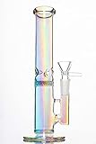 XGOGOP Decorative Glass Bottle with Colorful