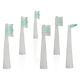 Sterline T80 Sonic Pulse Electric Rechargeable Toothbrush Replacement Heads, with 6 Brush Heads Replacements