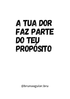 Livro Testemunho: A tua dor faz parte do teu propósito
