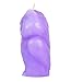 Owl Candle – Unscented – Skeleton Candles – Purple