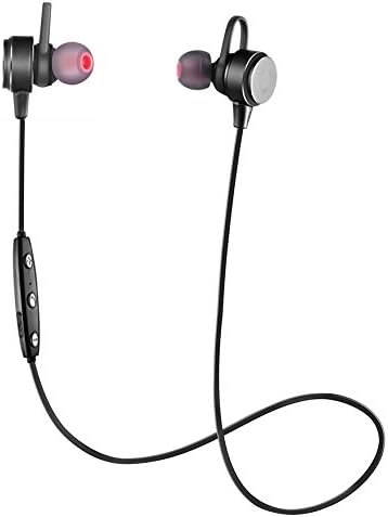 Bluetooth Headphones ,Eryue Wireless 4.1 Magnetic Headphones Earbuds, Super Bass Stereo Headset,Noise Cancelling Neckband Sweatproof In Ear Earphones, Secure Fit for Sports with Built-in Mic