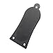 JD Chrome Plated Metal Guitar Truss Rod Cover Fit Epiphone Les Paul & SG Parts (Black)