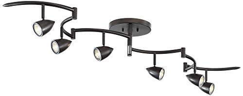 Pro Track Heavy Duty Axel 6-Light LED Track Fixture - Pro Track