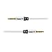 3.5mm Audio Cable Male to Male, GearIt (25 Feet/7.62 Meters) 3.5 mm M/M Auxiliary Stereo Audio Connectors White