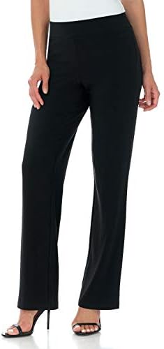 RekucciTravel in Style Women's Soft Knit Classic Straight Leg Pant